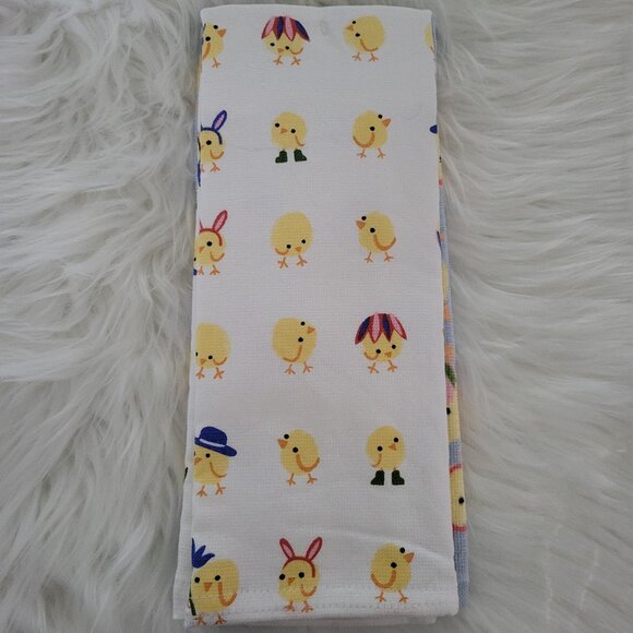 Spring Chick Kitchen Towel Set - Picture 2 of 5